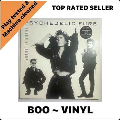 Psychedelic Furs - Midnight To Midnight 1987 vinyl Lp Record  EX / EX - Image 1 of 4