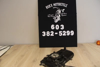 2008 Kawasaki Vulcan 900 VN900 Classic ENGINE COOLER COOLING RADIATOR RADIATER - Image 1 of 4