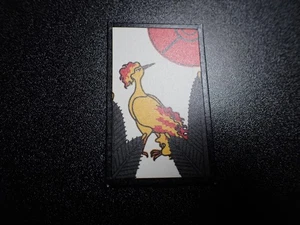 Pokemon Traditional Poker Playing Card Hanafuda Moltres #1 NM/EX - Picture 1 of 14