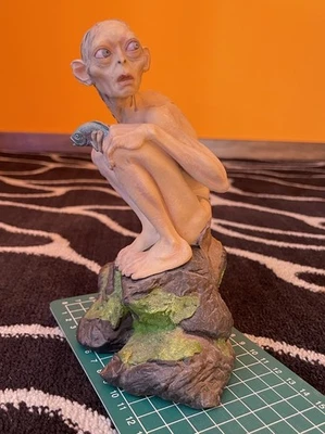 Der Herr Der Ringe  Sammelfigur  Smeagol Gollum ca. 18 cm hoch Sideshow Weta - Bild 1 von 4