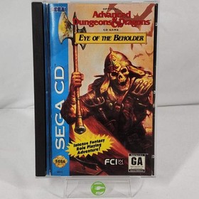 Advanced Dungeons & Dragons Eye of The Beholder (Sega CD, 1994)