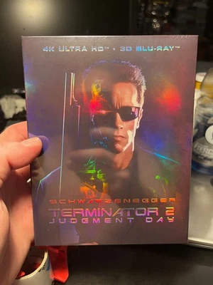 TERMINATOR 2 4K UHD+3D FULL SLIP CASE! NOVAMEDIA! NOT STEEL! REGION ALL PLZ READ - Image 1 of 4