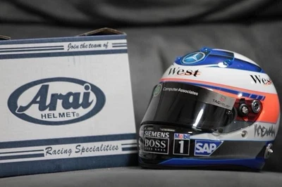 Rare ARAI 1/2 Scale Helmet F1 2004 McLaren kimi Raikkonen with box - Image 1 of 4