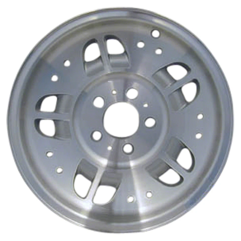 Used Machined and Painted Silver Aluminum Wheel 15 x 7 F47Z1007C Foto 1 de 1