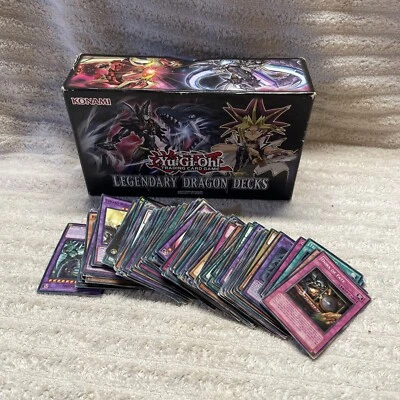 HUGE VINTAGE Yugioh Cards Lot 1st Edition 90s W Box Trading Cards - Image 1 of 3