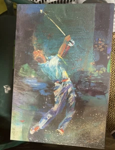 Vintage Terry Rose Golf Jigsaw Puzzle Sports no. 405 Golf 1100 "Power Drive" Art - Picture 1 of 2