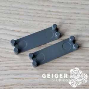 Warhammer 40k Sector Mechanicus Terrain Bits | Base Cnnectors 2pc Set - Foto 1 di 1