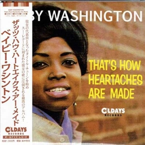 ＊BABY WASHINGTON That’s How Heartaches Are Made [Paper Sleeve CD] - Picture 1 of 3