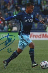 JORDY DELEM MLS Sounders FC Soccer Auto Autographed Signed 4x6 Photo - Picture 1 of 1
