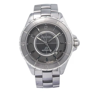Chanel J12 H2934 Chromatic Titanium Ceramic Gray Dial Automatic Watch 41mm - Picture 1 of 6