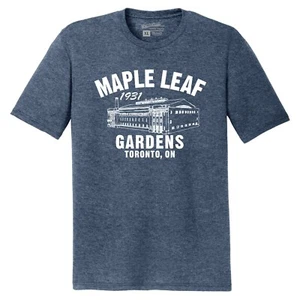 Maple Leaf Gardens 1931 Hockey TRI-BLEND Tee Shirt - Toronto Maple Leafs - Picture 1 of 2