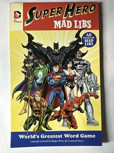 DC Comics Super Hero Mad Libs - Paperback By Price, Roger - GOOD - Picture 1 of 2
