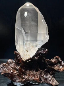 Rare Top10.9LB Natural Clear Quartz Rough Stone Crystal Specimen Reiki + Stand - Picture 1 of 9