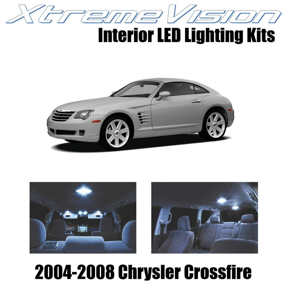 Светодиодные лампы для салона XtremeVision для Chrysler Crossfire 2004-2008 (6 шт.) - Изображение 1 из 1