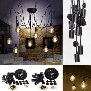 Lámpara colgante de techo vintage Edison Industrial Steampunk Loft - Imagen 1 de 9