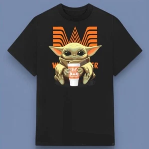 Baby Yoda Whataburger T-Shirt - Family Shirt For Holiday Gift All Size S-4XL - Picture 1 of 7
