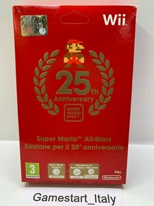 SUPER MARIO ALL-STARS EDIZIONE 25° ANNIVERSARIO - NINTENDO WII - FACTORY SEALED  - Picture 1 of 12