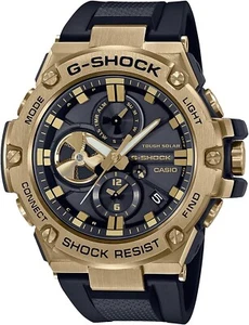 Casio G-Shock GSTB100GB1A9 G-Steel Tough Solar Mobile Link Feature Men's Watch - Picture 1 of 1