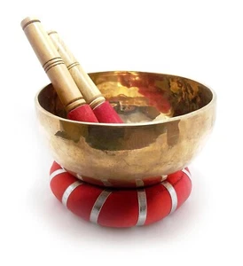 MULTI STORE ENTERPRISES Tibetan Buddhist Singing Bowl 7 inches Meditation Bowl - Picture 1 of 2