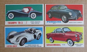 1961 TOPPS SPORTS CARS CARD SINGLES COMPLETE YOUR SET PICK CHOOSE - Picture 1 of 97