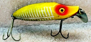 VINTAGE HEDDON RIVER RUNT SPOOK FLOATER FISHING LURE WITH BOX NO INSERT - Picture 1 of 5