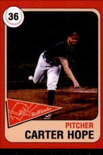 2019 Fargo-Moorhead RedHawks Team Issue #12 Carter Hope Bixby Oklahoma OK Card