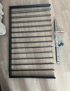 IKEA Komplement Hosenaufhängung 100x58 mit Schienen ausziehbar für PAX Grau - Bild 1 von 1