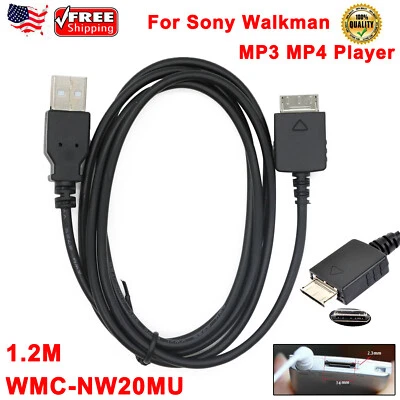 Cable cargador de datos USB cable para reproductor de MP3 MP4 Sony Walkman NW-A916 NW-A918 Foto 1 de 4