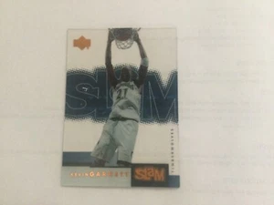 KEVIN GARNETT 2000-01 Upper Deck Slam Promo Sample #21 Minnesota Timberwolves - Picture 1 of 6