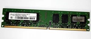 2 GB DDR2-RAM 240-pin PC2-5300U non-ECC 'Aeneon AET860UD00-30DC08X' - Photo 1/2