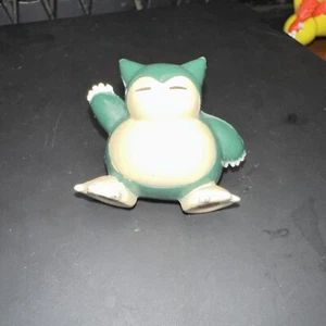 Figura de juguete Pokémon Snorlax vintage 1999 Nintendo rara agitando Pokémon - Imagen 1 de 5
