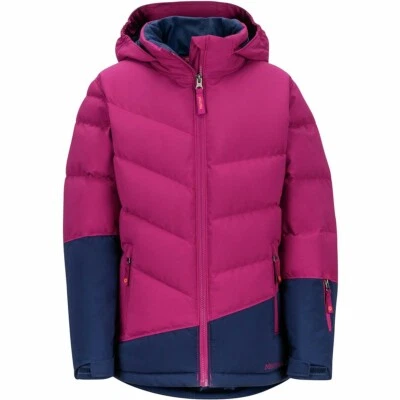 Chaqueta Marmot Niñas Slingshot Niños Pequeños/Niños Grandes Talla-Lg 10/12 Berry/Azul Marino Ártico Foto 1 de 4