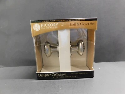 Набор дверных ручек для шкафа и прихожей Hickory Hardware матовый никель - Изображение 1 из 4