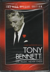 Clint Eastwood Presents- Tony Bennett: The Music Never Ends (DVD 2010) - Picture 1 of 2