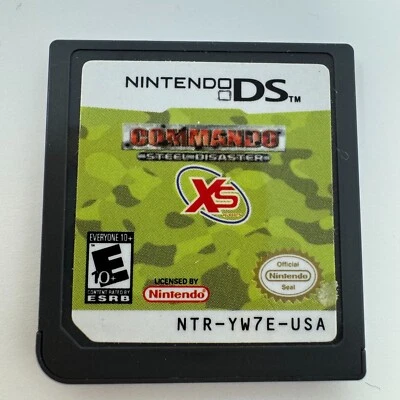Commando: Steel Disaster (Nintendo DS) Cartridge Only: Tested & Works - Image 1 of 2