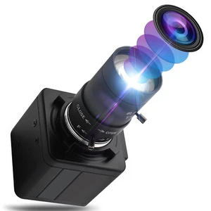 1.3MP Webcam w/ 5-50mm Manual Zoom Varifocal Lens Low light HD AR0130 USB Camera - Picture 1 of 9