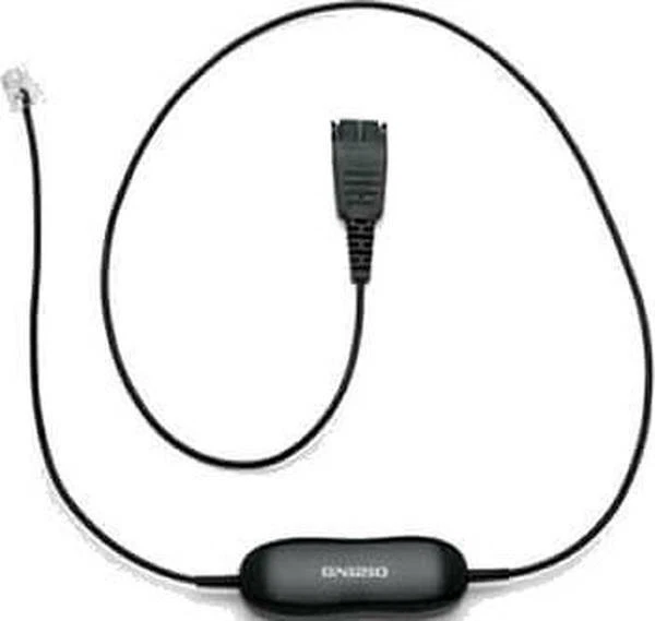 BRAND NEW JABRA GN1200 UNIVERSAL 0.8M QUICK DISCONNECT SMART CORD CABLE 88001-99 - Image 1 of 1