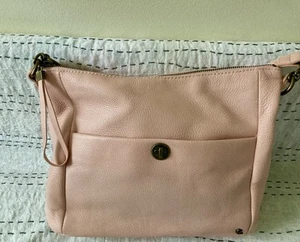 EUC Elliott Luca Pink Hobo Shoulder Bag Turnlock - Picture 1 of 7