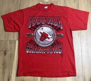 Camiseta De Colección 1999 Campeones Finales NBA Chicago Bulls Talla L Logo 7 Jordan - Imagen 1 de 5