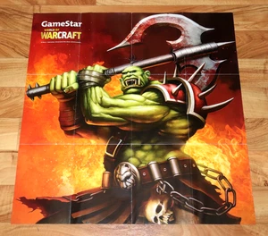 World of Warcraft Blizzard Rare Map / Poster 67x63cm - Picture 1 of 5
