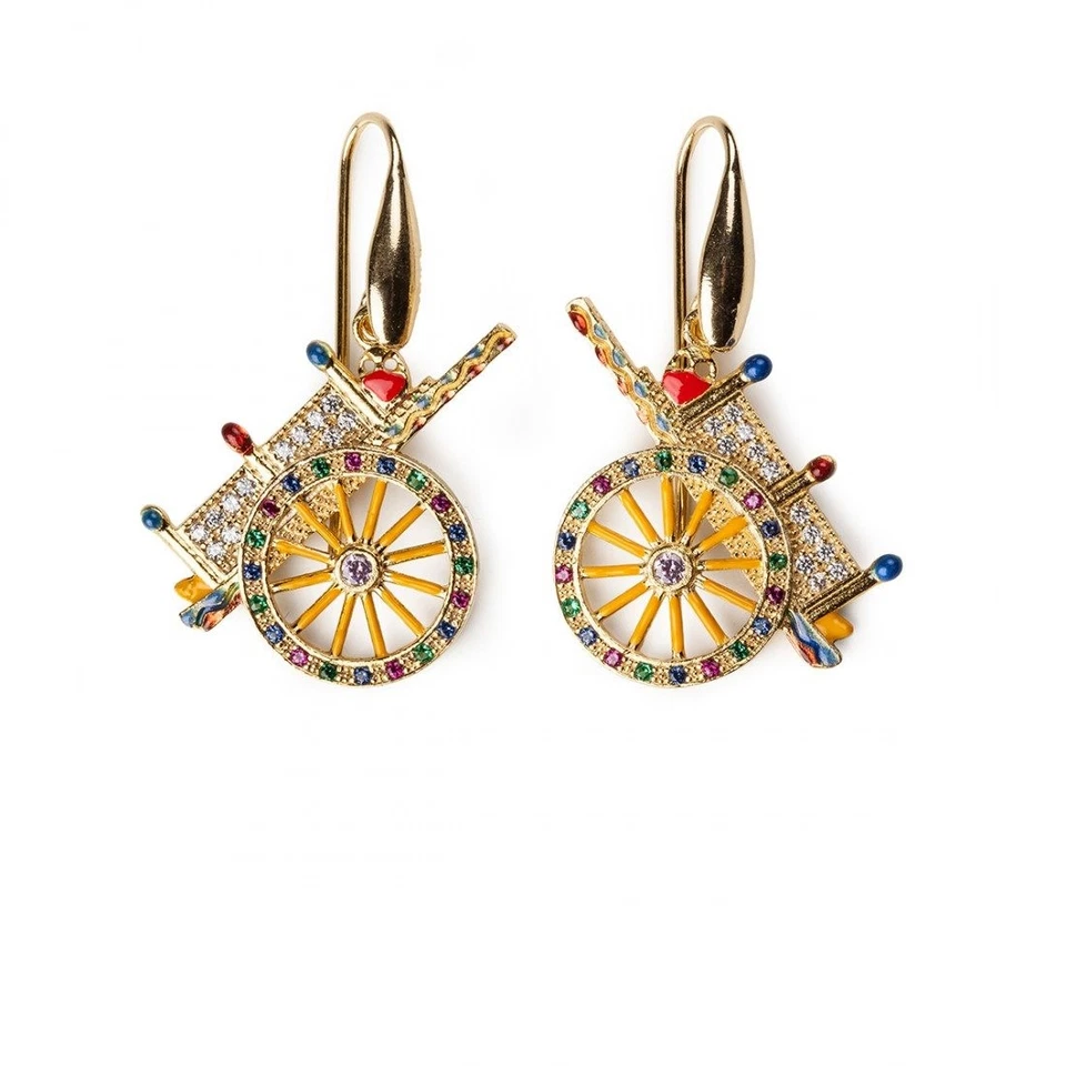 Orecchini Isola Bella Donna in Argento Zircone 20000220 - Immagine 1 di 1