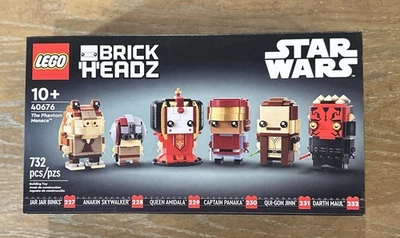 Lego Star Wars 40676 Phantom Menace Brickheadz Nuevo Sellado Ver Imagen Tarro Bola  Foto 1 de 2