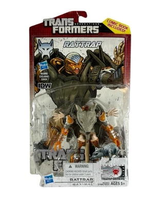 Transformers Generations RATTRAP Fall of Cybertron FOC 30th Deluxe 2013 Comic Foto 1 de 4