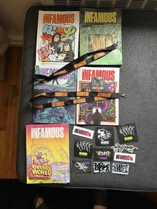 Lot Of 5 The Infamous graffiti magazines + Stickers + More! NYC PHILLy Graff - Picture 1 of 14