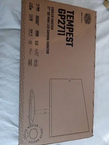 Cooler Master Tempest GP2711 27 2K 165Hz Mini LED PC Gaming Monitor - Picture 1 of 3