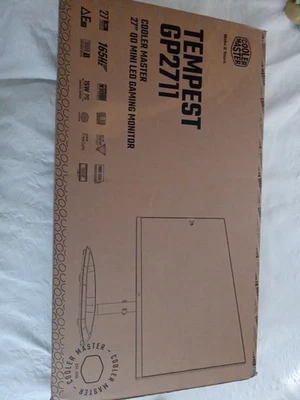 Cooler Master Tempest GP2711 27 2K 165Hz Mini LED PC Gaming Monitor - Image 1 of 3