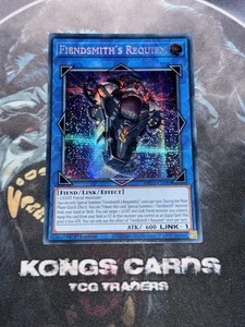 Tarjeta YuGiOh MP25-EN089 Réquiem de Fiendsmith Secreto Prismático Rara 1ª Edición - Imagen 1 de 1