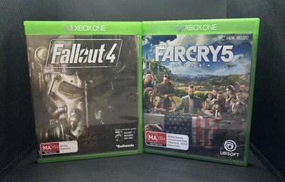 2 Xbox One Games Bundle Fallout 4, Farcry 5, 4K Ultra HD. GC - Image 1 of 4