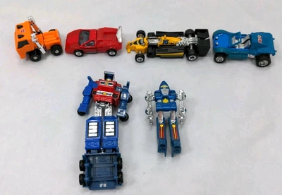 VTG Lot Of 5 1982-83 Go Bots & One Transformer - Image 1 of 4