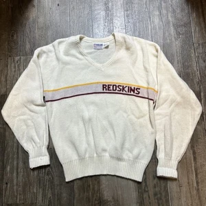 Vintage Washington Redskins Cliff Engle Sweater 80’s 90’s Men's L Wool Blend - Picture 1 of 6